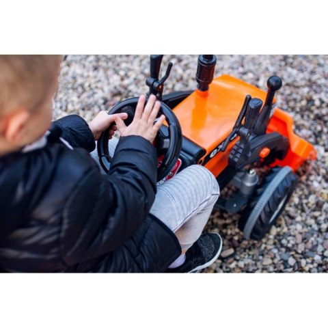 WOOPIE Traktor na Pedały Farmer MaxTrac Classic Ciągnik Spychacz Łycha