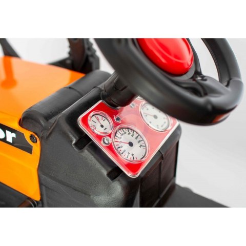 WOOPIE Traktor na Pedały Farmer MaxTrac Classic Ciągnik Spychacz Łycha