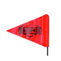 BERG Flaga Bezpieczeństwa do Gokartów Buddy z Masztem Czerwona