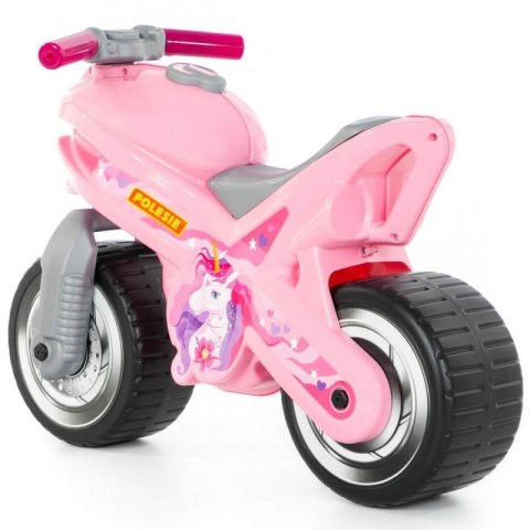Polesie Jeździk Jednorożec Motorek Biegowy MX Różowy Unicorn