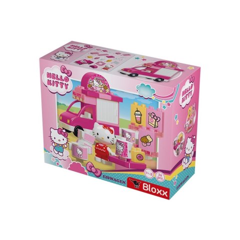 BIG Bloxx Klocki Hello Kitty Samochód Lodziarnia + figurka (26 el.) BIG Bloxx Klocki Hello Kitty Samochód Lodziarnia + figurka (26 el.)
