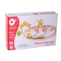 Kolejka Dla Dzieci Drewniana Zestaw Farma Classic World
