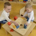 MASTERKIDZ Tablica Edukacyjna Nauka Kształtów Układanka Montessori