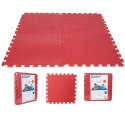 WOOPIE Piankowa Mata Edukacyjna Eva Czerwona 50 x 50