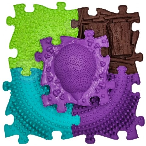 WOOPIE Mata Sensoryczna Ortopedyczna Puzzle 5 el.