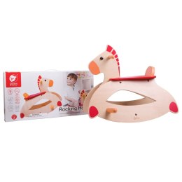 CLASSIC WORLD Drewniany Konik Na Biegunach Bujak
