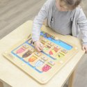 MASTERKIDZ Labirynt Magnetyczny Nauka Liczenia Liczenie 1-10 Montessori