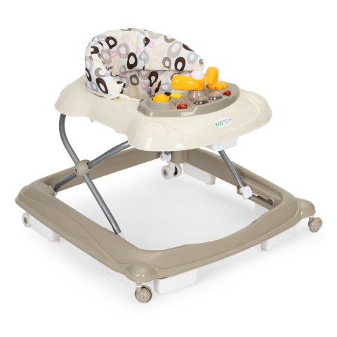 Chodzik dla dzieci jeździk panel multimedialny dźwięki led 