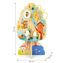 Zabawka edukacyjna dla dzieci drewniane drzewko wpierające rozwój +12m 