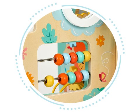 Zabawka edukacyjna dla dzieci drewniane drzewko wpierające rozwój +12m 