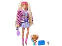 Barbie Extra Modna stylowa Lalka + uroczy miś akcesoria nr 8 ZA493