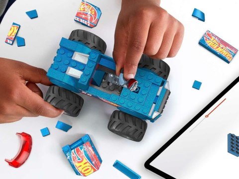 Hot Wheels Auto Kaskaderski Monster Truck pojazd 80ele HMM49 ZA4928 Hot Wheels Auto Kaskaderski Monster Truck pojazd 80ele HMM49 ZA4928