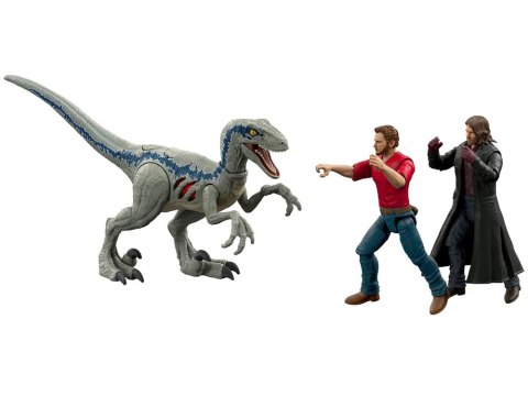 Jurassic World figurki Owen Velociraptor Blue + Rain Delacourt ZA4911 Jurassic World figurki Owen Velociraptor Blue + Rain Delacourt ZA4911