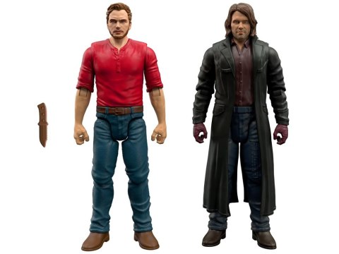 Jurassic World figurki Owen Velociraptor Blue + Rain Delacourt ZA4911 Jurassic World figurki Owen Velociraptor Blue + Rain Delacourt ZA4911