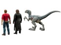 Jurassic World figurki Owen Velociraptor Blue + Rain Delacourt ZA4911