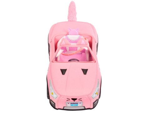 Surprise Pluszowe różowe autko cabrio różowy kotek ZA4921