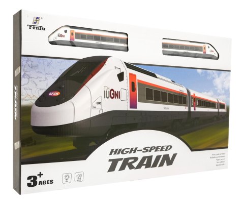 Ogromna Kolejka elektryczna dla dizeci Z Torami