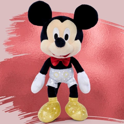 SIMBA DISNEY Błyszcząca Maskotka Myszka Mickey 25cm Przytulanka SIMBA DISNEY Błyszcząca Maskotka Myszka Mickey 25cm Przytulanka