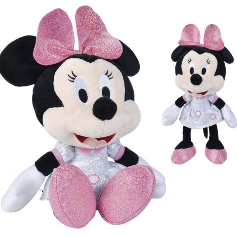 SIMBA DISNEY Błyszcząca Maskotka Myszka Minnie 25cm Przytulanka SIMBA DISNEY Błyszcząca Maskotka Myszka Minnie 25cm Przytulanka
