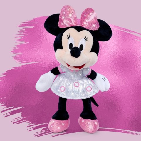 SIMBA DISNEY Błyszcząca Maskotka Myszka Minnie 25cm Przytulanka SIMBA DISNEY Błyszcząca Maskotka Myszka Minnie 25cm Przytulanka