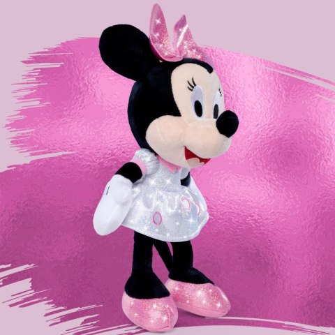 SIMBA DISNEY Błyszcząca Maskotka Myszka Minnie 25cm Przytulanka SIMBA DISNEY Błyszcząca Maskotka Myszka Minnie 25cm Przytulanka