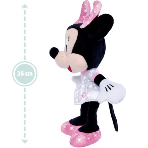 SIMBA DISNEY Błyszcząca Maskotka Myszka Minnie 25cm Przytulanka SIMBA DISNEY Błyszcząca Maskotka Myszka Minnie 25cm Przytulanka