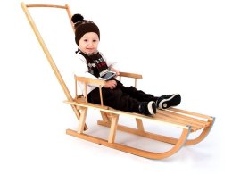 Drewniane SANKI dla dziecka pchaczyk SP0370