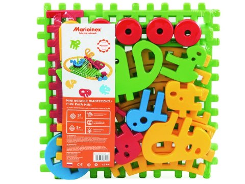 Marioinex Klocki Mini Wesołe Miasteczko Wafle 31 el. ZA5039