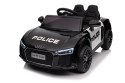 POLICJA POLICYJNY Samochód AUTO na akumulator elektryczny Audi R8