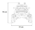 4x4 4xAmory 12v auto na akumulator ROAD Speed Biały