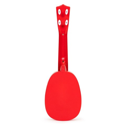 Ukulele gitara dla dzieci cztery struny truskawka