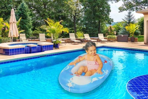 BESTWAY 34037 Ponton dziecięcy dmuchany łódka mate