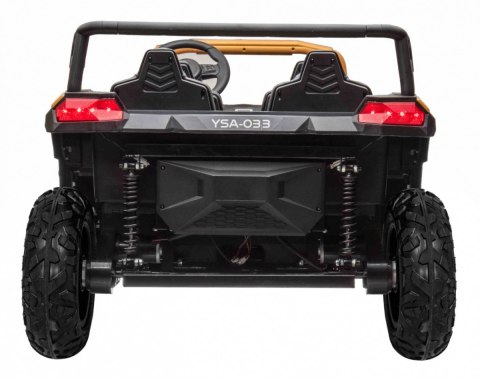 Auto na akumulator 4-osobowy Buggy ATV RACING UTV2000 Z Baterią Li-ion Złoty Auto na akumulator 4-osobowy Buggy ATV RACING UTV2000 Z Baterią Li-ion Złoty