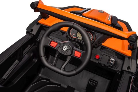 Auto Na Akumulator Buggy JH-105 Pomarańczowe Policyjne 24V 4x4