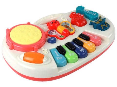 Pianinko Edukacyjne Klawisze Instrumenty Motylki Panel Edukacyjny