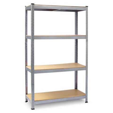 Regał metalowy magazynowy zestaw 2 szt. 180 x 90 x 40 cm Plonos PL-702 Regał metalowy magazynowy zestaw 2 szt. 180 x 90 x 40 cm Plonos PL-702