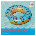 BESTWAY 36118 Koło do pływania Donut niebies 107cm