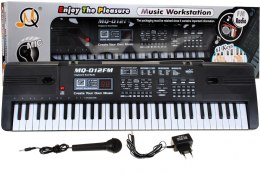 Keyboard z funkcją nauki dla dzieci 5+ Mikrofon + Nagrywanie Radio
