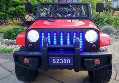 Auto na Akumulator S2388 Jeep Czerwony
