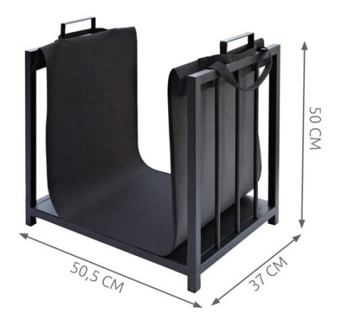 Kosz na drewno kominkowe PK007