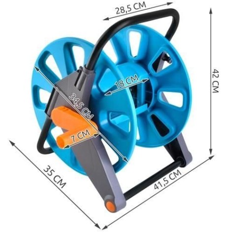 Wózek - zwijacz na wąż ogrodowy