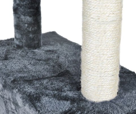 Drzewko dla kota 120cm szaro-białe