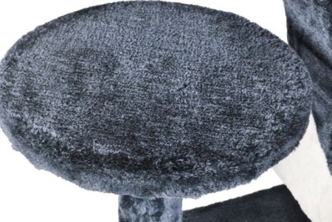 Drzewko dla kota 120cm szaro-białe