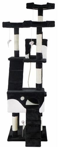 Drzewko dla kota 170cm czarno-białe