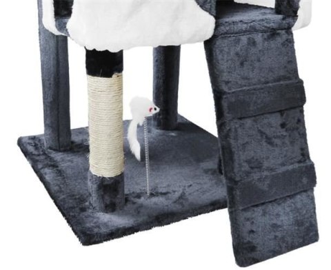 Drzewko dla kota 170cm szaro-białe