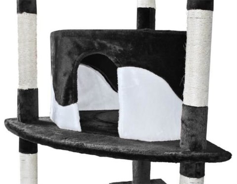Drzewko dla kota 200cm czarno-białe