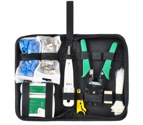 Tester kabli - zestaw sieciowy 6w1