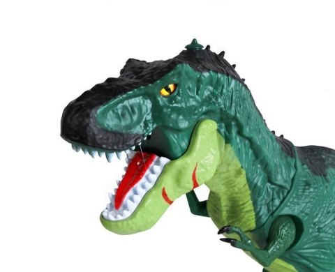 Dinozaur zdalnie sterowany ziejący ogniem