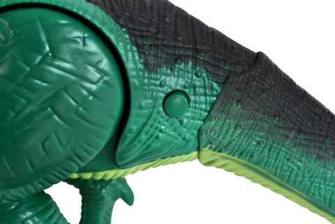 Dinozaur zdalnie sterowany ziejący ogniem