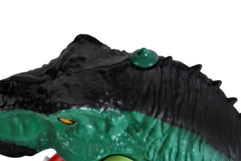Dinozaur zdalnie sterowany ziejący ogniem
